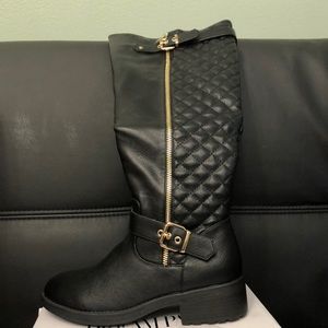 DREAM PAIRS Women's Knee High Riding Boots